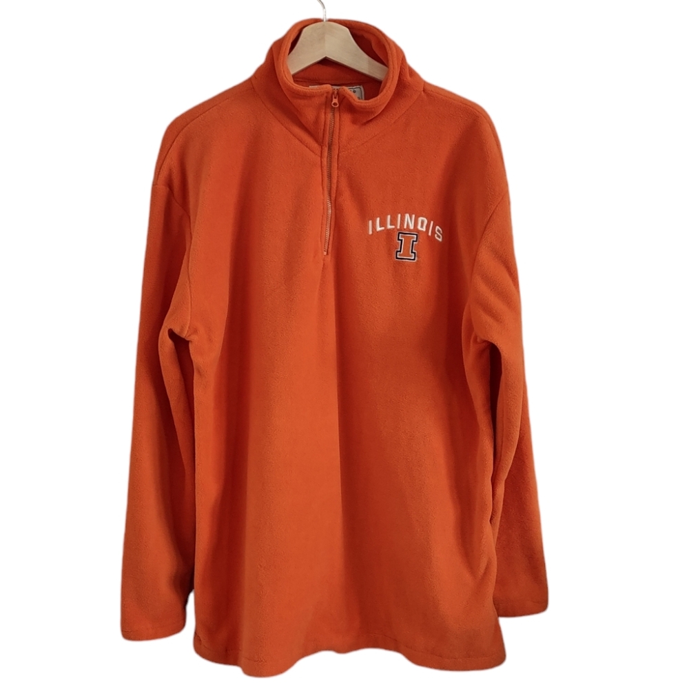 Big Ball Sports Illinois University 1/4 Zip Sweater/Pullover